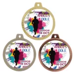 Médaille personnalisable 70 mm – Image 2