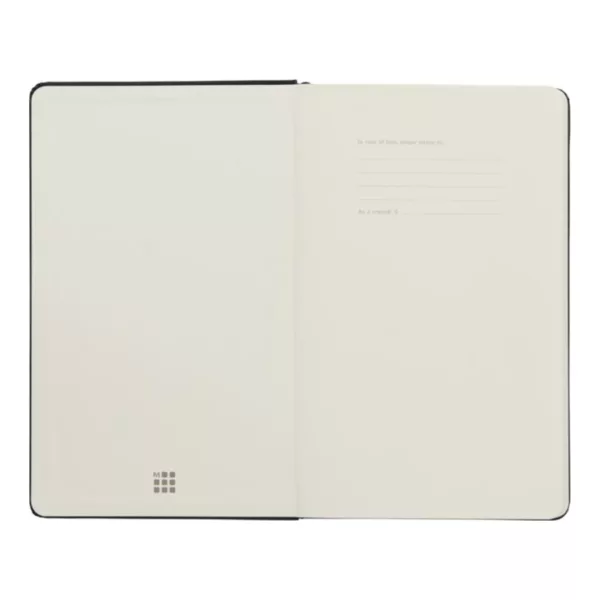 Carnet Moleskine Classic poche ligné – Couverture rigide personnalisable – Image 3