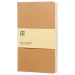 Carnet Moleskine Journal Cahier L ligné – Couverture kraft personnalisable – Image 3