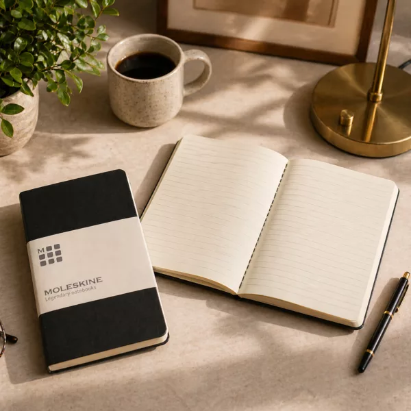 10716000-0 Carnet de poche ligné Moleskine – Couverture rigide noire FSC – Image 1
