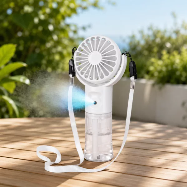 21483-0 Ventilateur portable avec brumisateur – Image 1