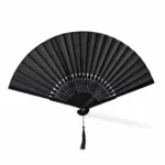 Éventail en bambou personnalisable 21 cm – Image 2