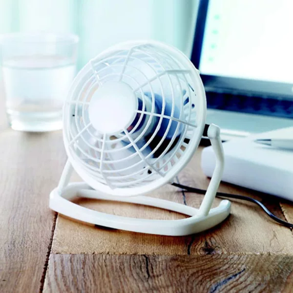 MO8763-0 Ventilateur portable USB en ABS – Léger et pratique – Image 1