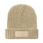 Bonnet en maille côtelée avec étiquette personnalisable – Image 5