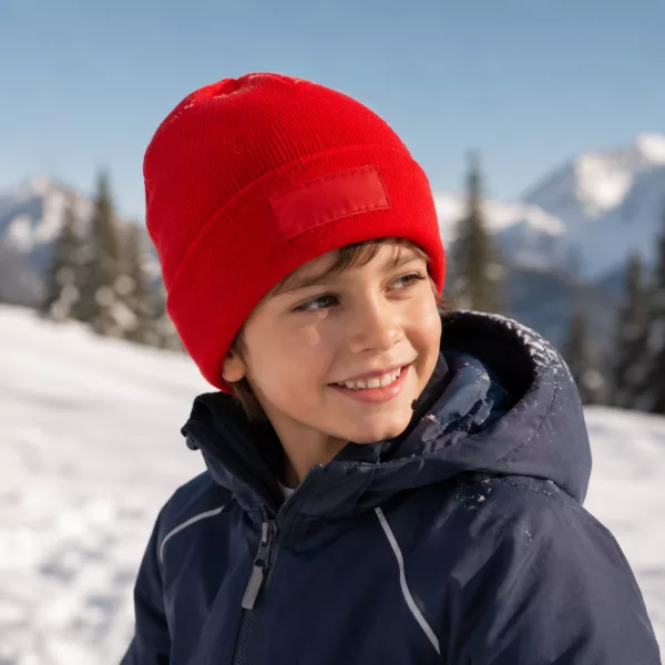21284 Bonnet enfant en acrylique – Doux, chaud et personnalisable – Image 1