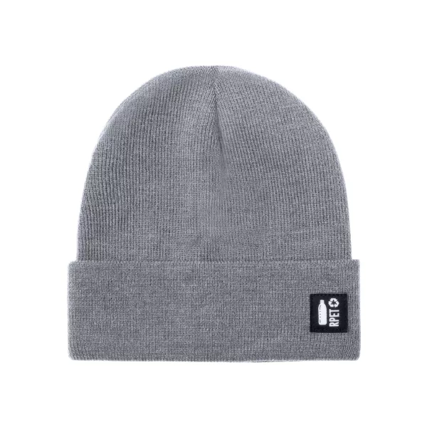 Bonnet RPET recyclé à revers – Doux, chaud et éco-responsable – Image 2