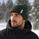 Bonnet en coton biologique 400 g/m² – Chaud et confortable