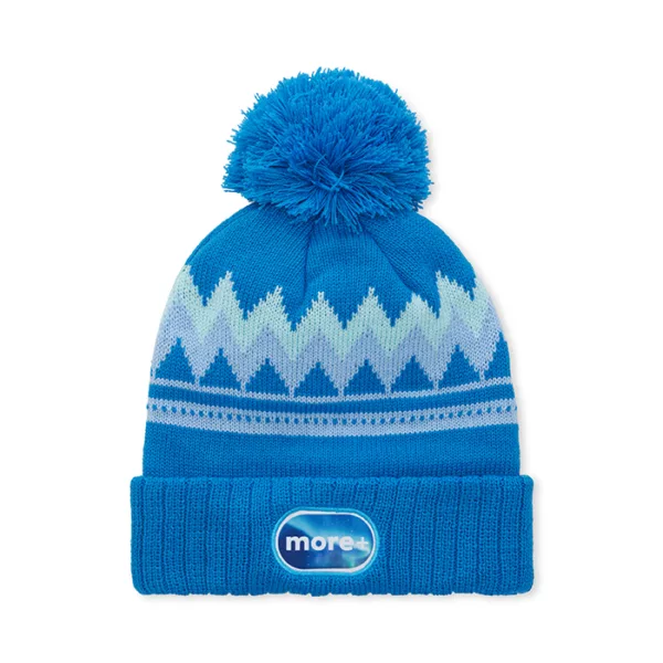 Le bonnet pompon jacquard personnalisation incluse – Image 2