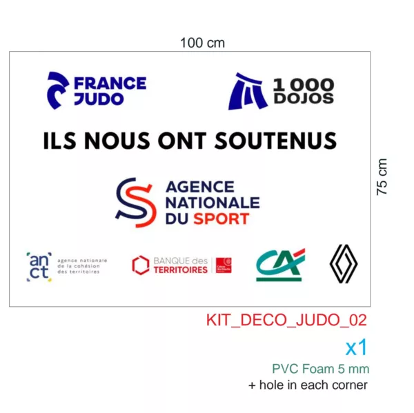 Plaque Partenaires Plaque Partenaires – Image 1