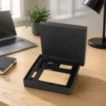 Coffret cadeau Minka en aluminium recyclé & bambou