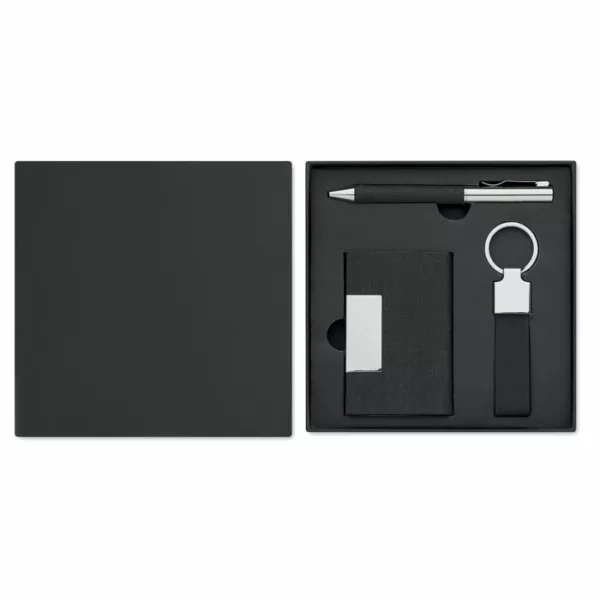 Coffret cadeau SCRIBI 3 pièces en RPET – Image 2
